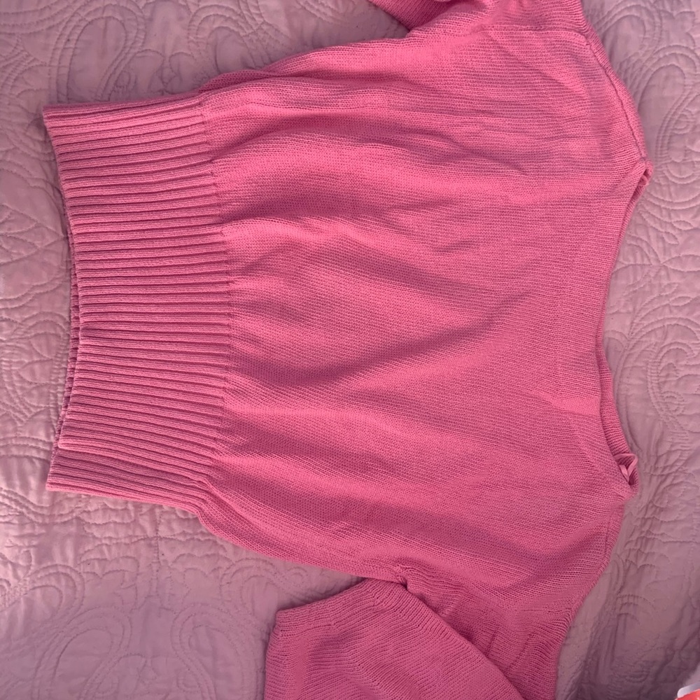Anthropologie balloon 3/4 sleeve sweater